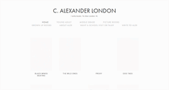 Desktop Screenshot of calexanderlondon.com